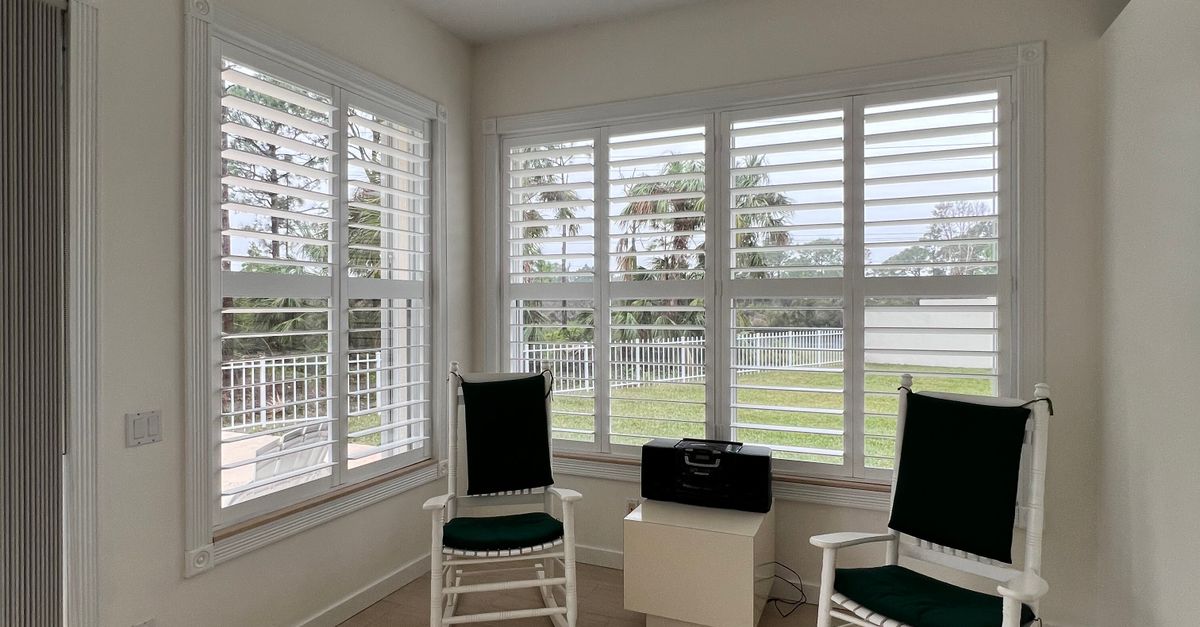How Vinyl Plantation Shutters Enhance Natural Light Control